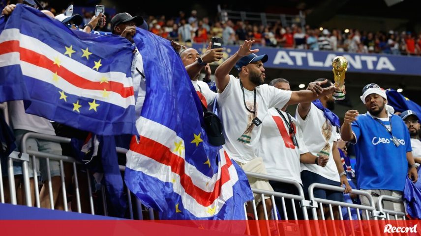 Para mais tarde recordar: as imagens da festa de Cabo Verde após o empate com Espanha