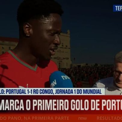 Éder analisa 1.ª parte de Portugal-RD Congo: jogo sob controlo
