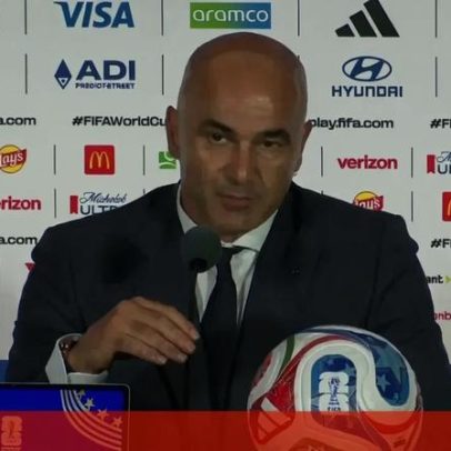 Martínez diz que insistir em ganhar o Mundial não ajuda a ganhar jogos