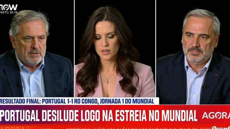 Bernardo Ribeiro afirma que exibição de Portugal meteu dó