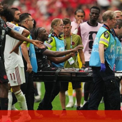 Selecionador do Canadá aborda lesão grave de Koné: ouviu-se o osso partir