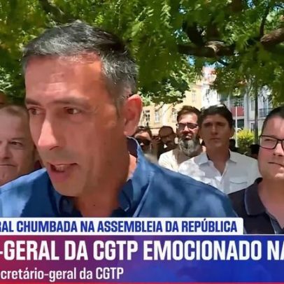 Secretário-geral da CGTP emociona-se com chumbo da reforma laboral