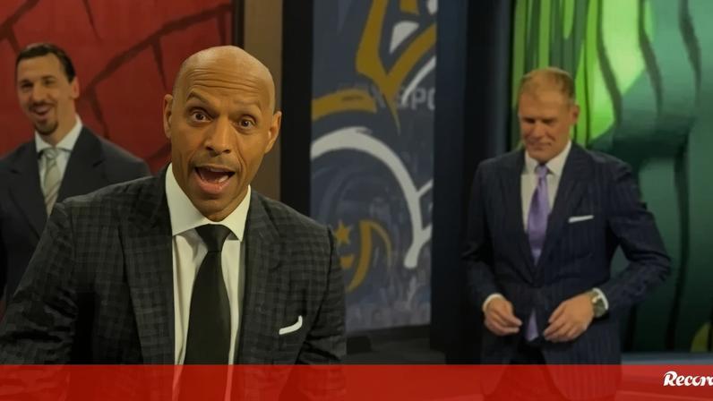Henry e Zlatan dão show no estúdio da FOX: quem sabe, nunca esquece... mesmo de fato