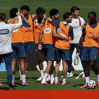 Acompanhe em direto o treino da Seleção Nacional