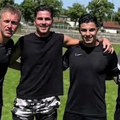 Ivanovic aquece a pré-época; avançado do Benfica mostra serviço