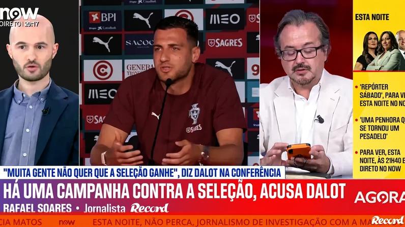 «Não é por haver pessoas que queiram que Portugal perca que a equipa jogou em 5x0x5 ou 4x0x6 contra o Congo»