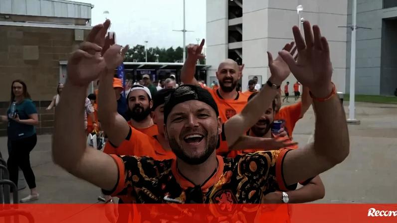 Festa laranja em Houston após triunfo categórico sobre a Suécia