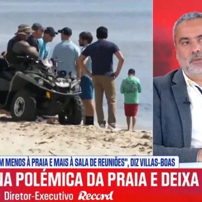 Krithinas e Villas-Boas na polémica da fogueira da praia sobre Conceição