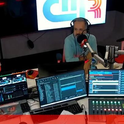 Relato do Uruguai-Cabo Verde na Correio da Manhã Rádio