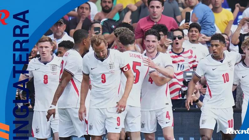 Inglaterra frente a Gana com desvantagem sob orientação de Queiroz