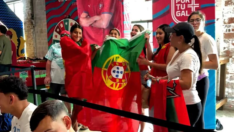 Ambiente de festa já se vive a menos de 24 horas do duelo com o Uzbequistão