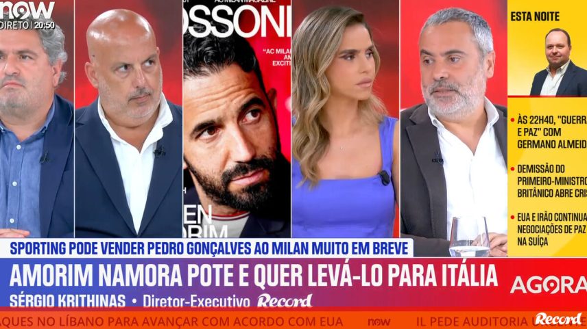 Sérgio Krithinas aborda o rumor que aponta o jogador dos leões ao Milan