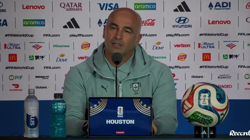 Martínez: nunca houve jogo sem barulho desde o primeiro dia em Portugal
