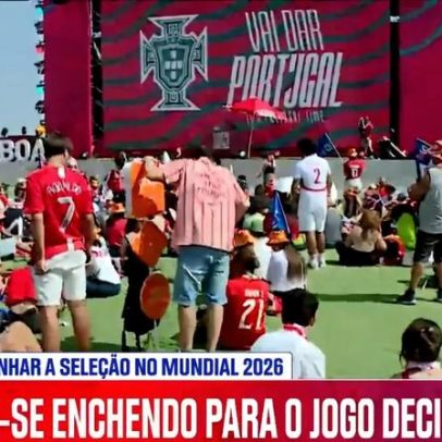 Portugal Football Arena prepara apoio a Portugal diante do Uzbequistão