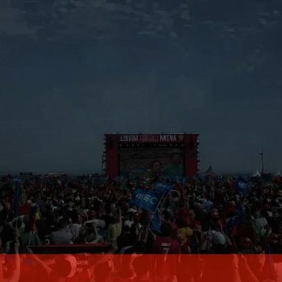 Milhares de portugueses cantam o hino a uma só voz na Portugal Football Arena