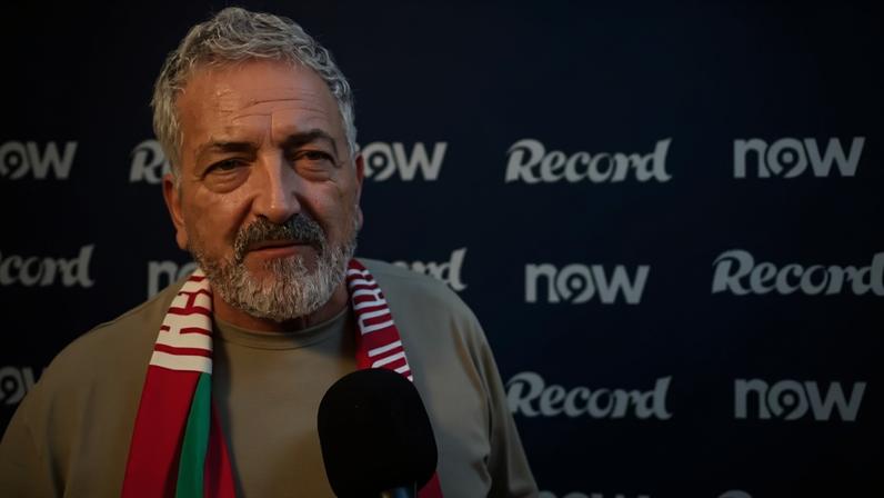Joaquim Evangelista, presidente do Sindicato dos Jogadores, falou com Record na Portugal Football Arena, no Terreiro do Paço, mostrando-se muito feliz pelo resultado frente ao Uzbequistão (5-0).