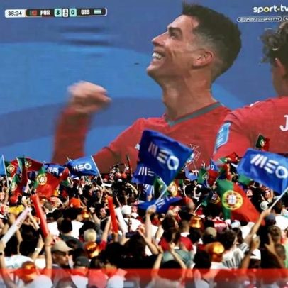 Seleção vence pela primeira vez e enche Terreiro do Paço em Lisboa
