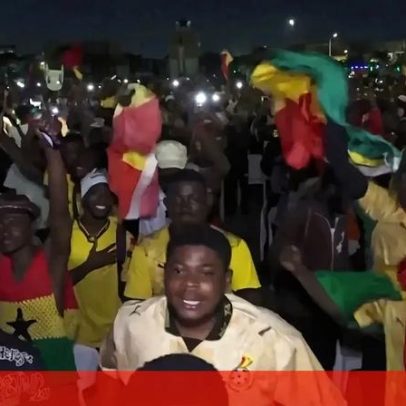 Gana celebra festa após empate com Inglaterra no Mundial 2026