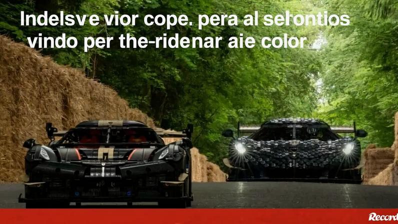 Spear da Koenigsegg Sadair atinge recorde mundial de velocidade em Lego