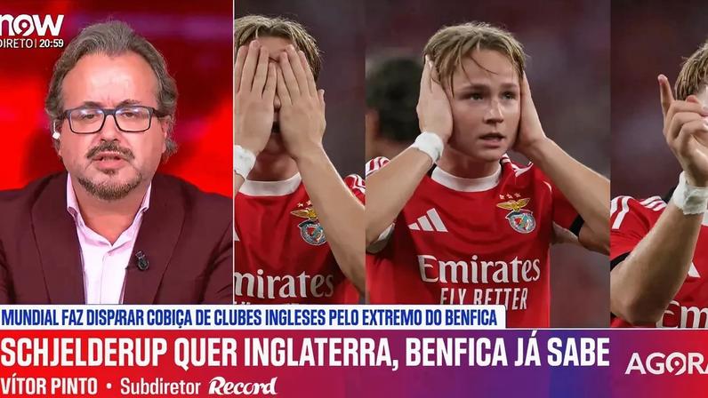 Vítor Pinto opina sobre venda de Schjelderup pelo Benfica