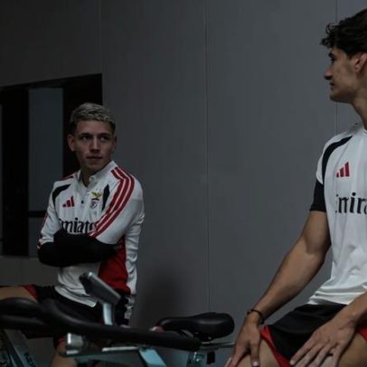 Primeiras imagens do regresso aos trabalhos do Benfica