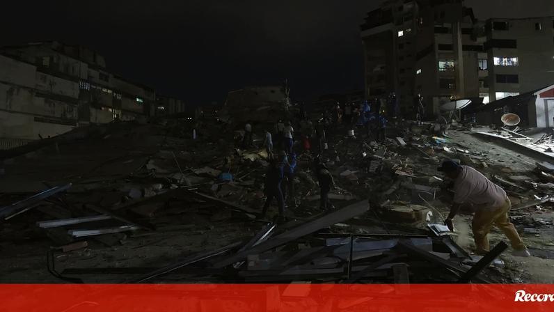 As imagens do rastro de destruição na Venezuela após os dois sismos
