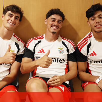 Gabriel Índio surge em primeiras imagens como reforço surpresa no Benfica Campus