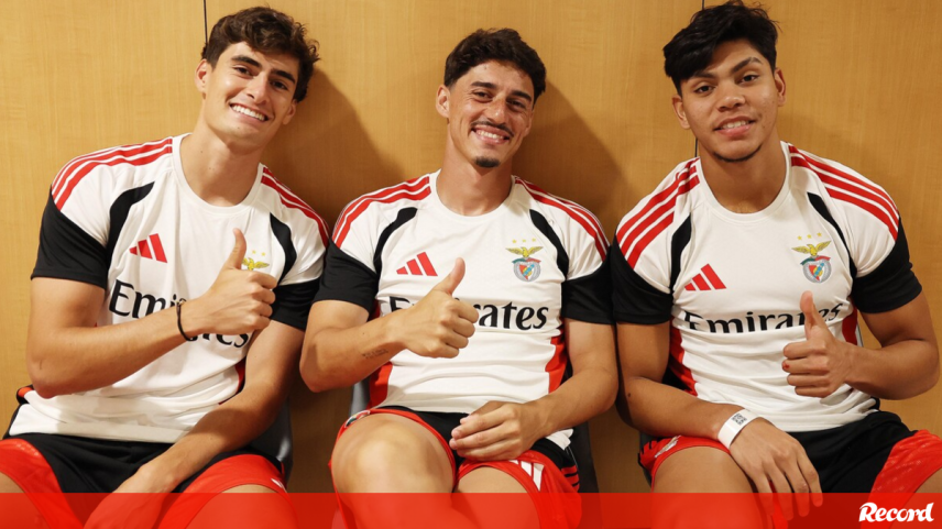 Gabriel Índio surge em primeiras imagens como reforço surpresa no Benfica Campus