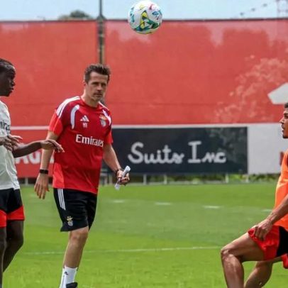 Marco Silva motiva Benfica com apoio aos jogadores