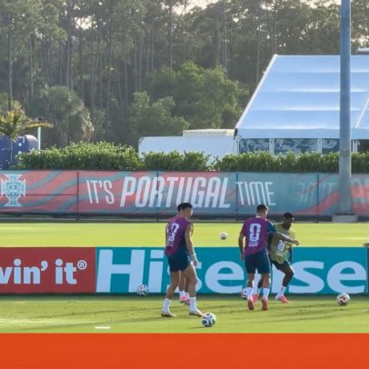 Minuto de silêncio, sprints de Ronaldo e túnel falhado de Fernandes ao capitão