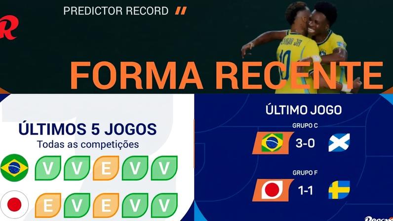 Brasil-Japão: escrete favorito... mas atenção aos nipónicos