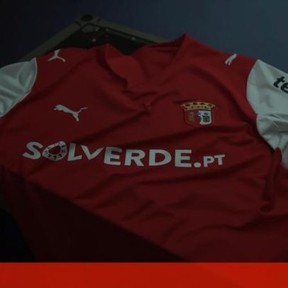 Sp. Braga apresenta nova camisola para a época 2026/27