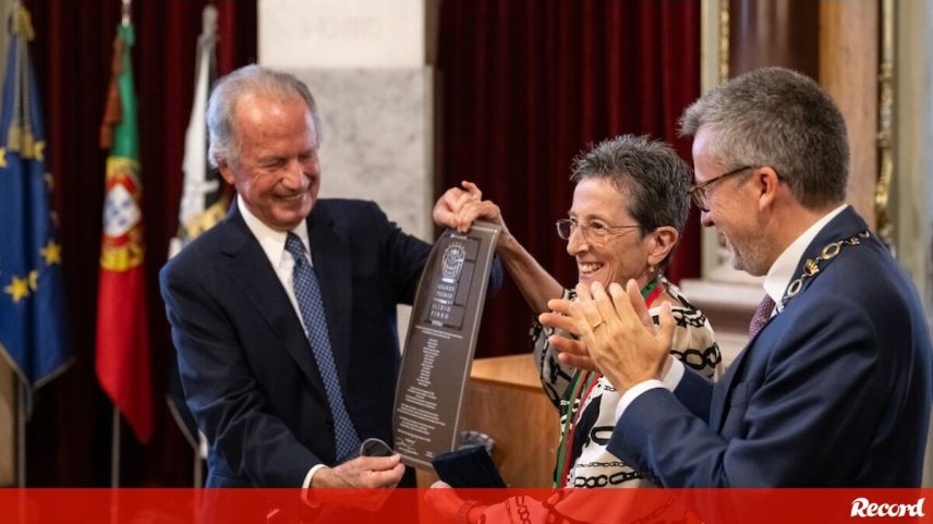Rosa Mota recebe o Grande Prémio da Fundação Ilídio Pinho