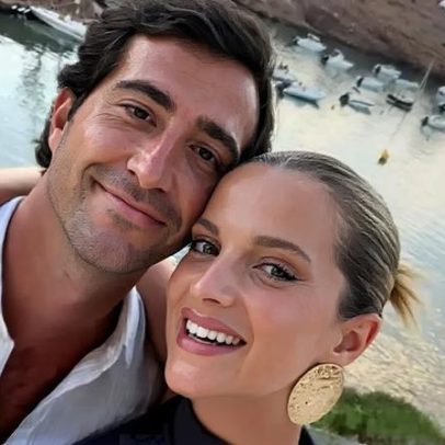Marido de Júlia Palha tatua o nome da atriz no casamento