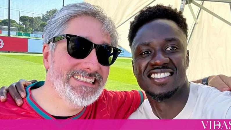 Nuno Markl rende-se a Éder após encontro emocionante
