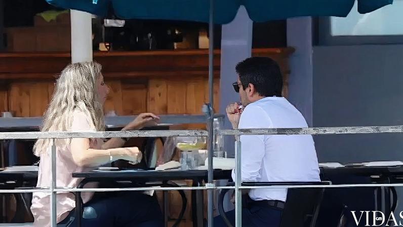 Almoço entre André Ventura e Cristina Rodrigues com medidas de segurança