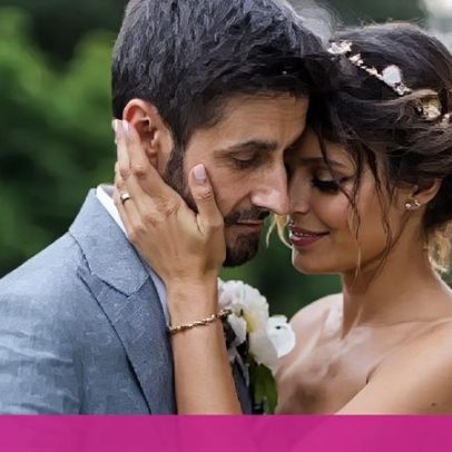 Andreia Rodrigues relembra casamento de sonho com Daniel Oliveira