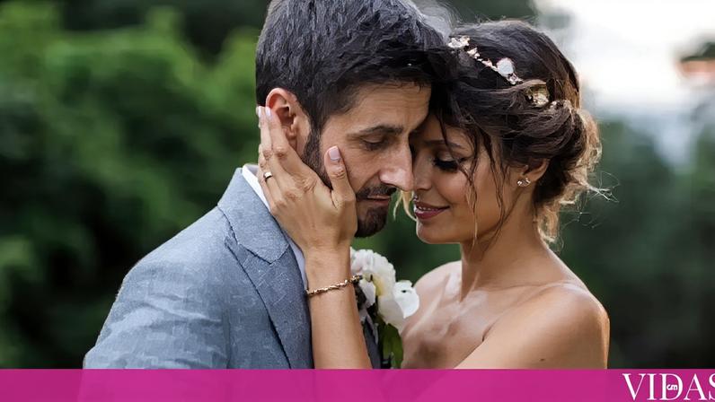 Andreia Rodrigues relembra casamento de sonho com Daniel Oliveira