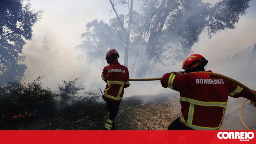 Trecho da EN2 cortado ao trânsito em Aljustrel devido a fogo