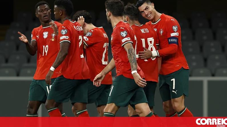 Portugal realiza hoje último treino antes do teste frente ao Chile