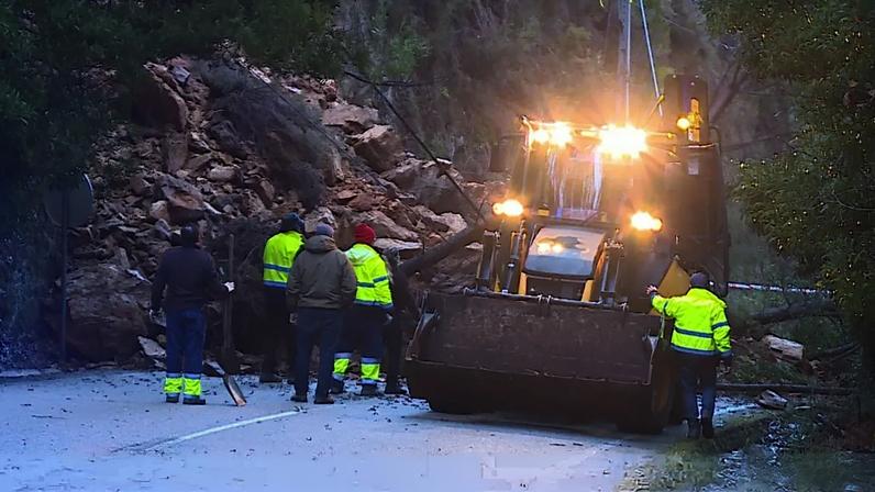 Derrocadas na EN2 mantêm Sardoal em alerta cinco meses depois