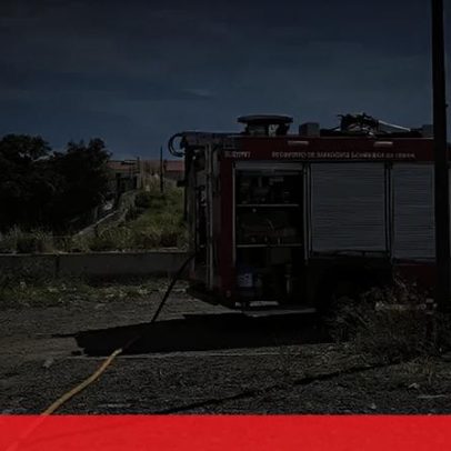 Incêndio em zona de mato em Olaias é combatido por bombeiros