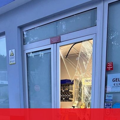 Assalto com marreta por tabaco e dinheiro em Guimarães