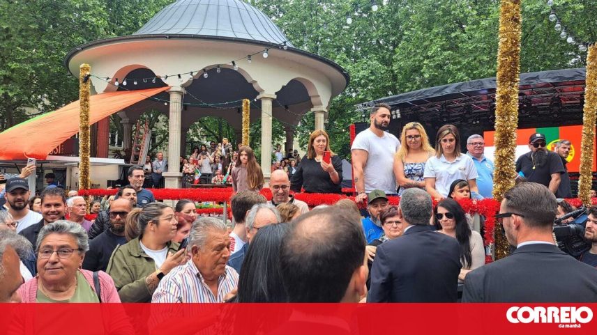Presidente da República recebe centenas de portugueses no Luxemburgo