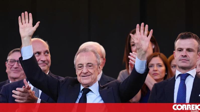 Florentino Pérez é reeleito presidente do Real Madrid