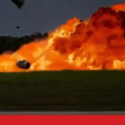 Explosão de jato privado em aterragem de emergência deixa dois mortos na RD