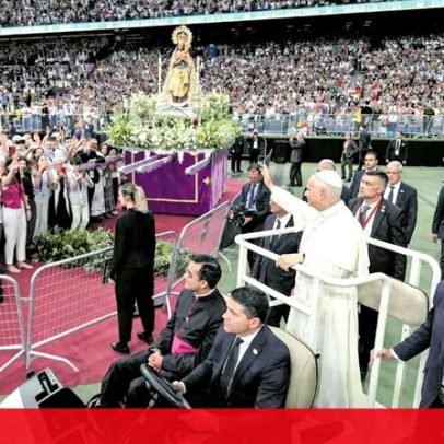 Papa abençoa a nova casa de Mourinho