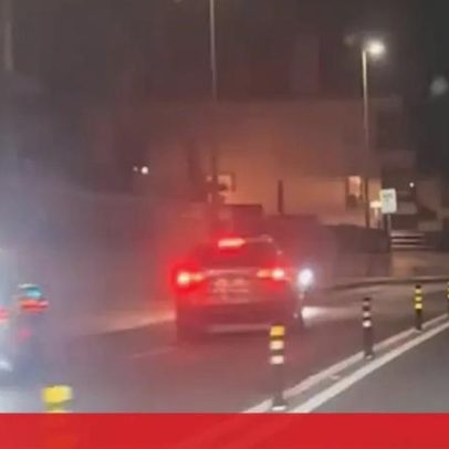 PSP investiga condutor em contramão na Marginal de Cascais