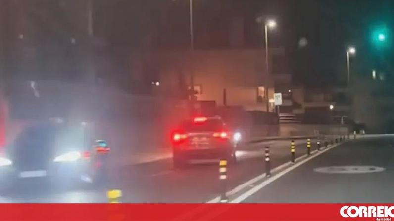 PSP investiga condutor em contramão na Marginal de Cascais