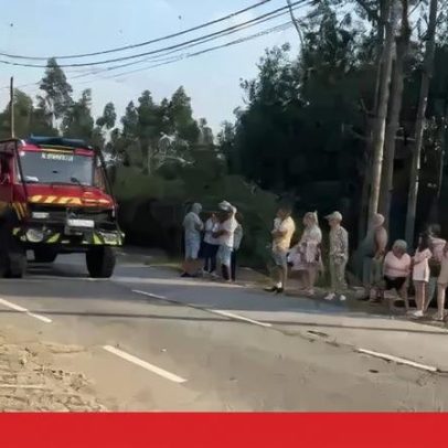Incêndio atinge empresa de gestão de resíduos em Valongo